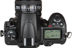 nikon d700 display top